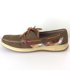 Sperry Top Sider Suede Leather Flats Size 9.5